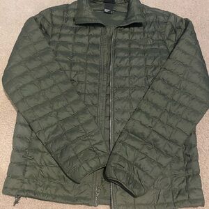 The North Face Green Quilted Jacket
